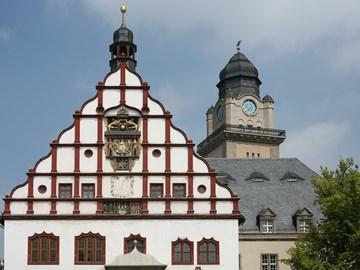 Rathaus von Plauen - Außenaufnahme Rathaus von Plauen - Außenaufnahme